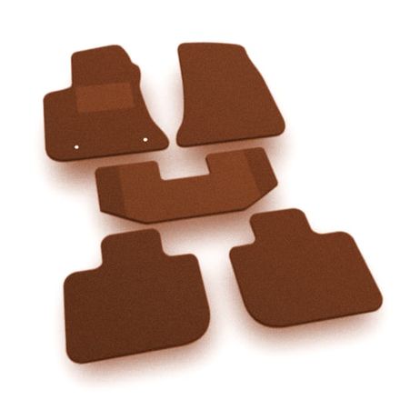 Двухслойные коврики Sotra Premium Terracot для Chrysler 300C (mkII)(задний привод) 2011-2023