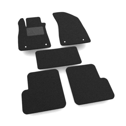 Двухслойные коврики Sotra Classic Black для MG ZS (mkI) 2017→