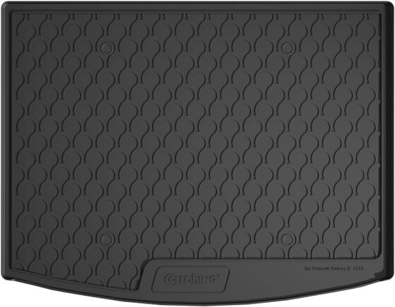 Резиновый коврик в багажник Gledring для Renault Koleos (mkII) 2016→ (багажник)