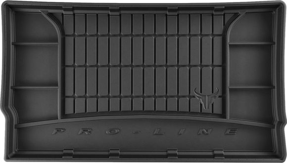 Резиновый коврик в багажник Frogum Pro-Line для Renault Zoe (mkI) 2012-2024 (багажник)