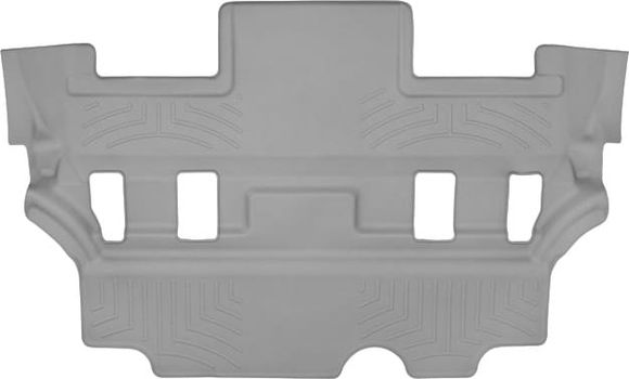 Коврики Weathertech Grey для Cadillac Escalade (mkIV); Chevrolet Tahoe (mkIV); GMC Yukon (mkIV) 2014-2019 (2 ряд - 2 места)(3 ряд)
