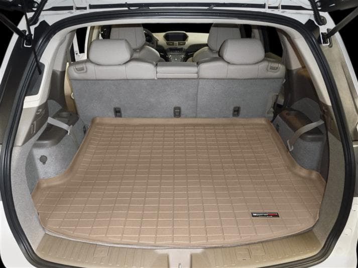 Килимок Weathertech Beige для Acura MDX (mkII) 2007-2013 (багажник за 2 рядом) - Фото 2