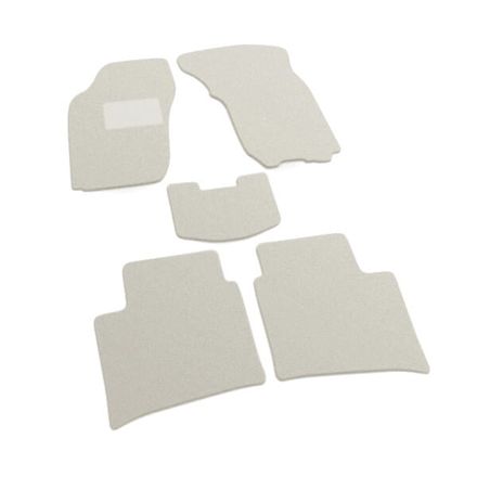 Двухслойные коврики Sotra Premium White для Nissan Bluebird (U12) 1987-1990