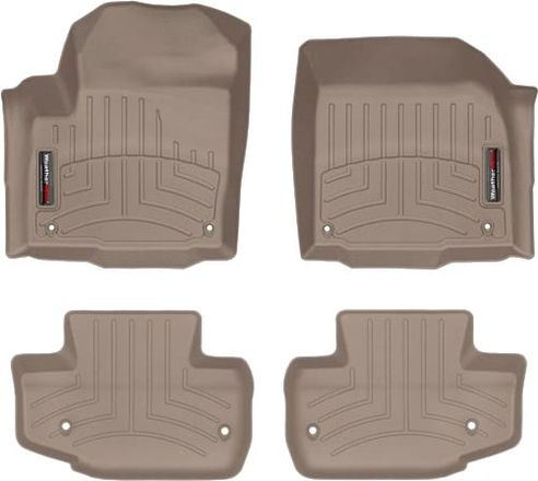 Коврики Weathertech Beige для Land Rover Range Rover Evoque (mkI)(L538) 2011-2013 (кабрио)