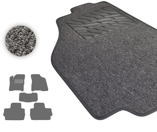 Текстильные коврики Pro-Eco Graphite для Chery A13 (mkI) 2011-2015 - Фото 1