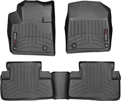 Коврики Weathertech Black для Citroen C5 (mkII) 2007-2019 - Фото 1