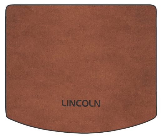 Двухслойные коврики Sotra Premium Terracot для Lincoln Corsair (mkI)(багажник) 2019→