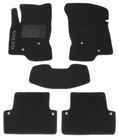 Двухслойные коврики Sotra Classic Black для Volvo V70 (mkII) / XC70 (mkII) 2000-2007 - Фото 1
