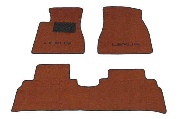Двухслойные коврики Sotra Premium Terracot для Lexus RX (mkI) 1998-2003