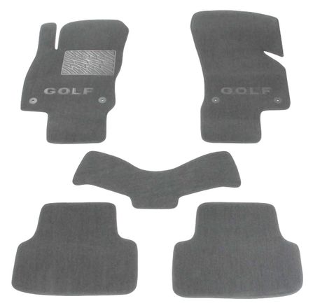 Двошарові килимки Sotra Premium Grey для Volkswagen Golf (mkVII) 2012-2020 / (mkVIII) 2019→
