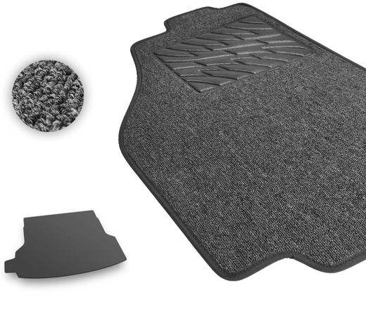 Текстильные коврики Pro-Eco Graphite для Subaru Forester (mkVI)(с акустикой Harmon Kardon)(багажник) 2024→