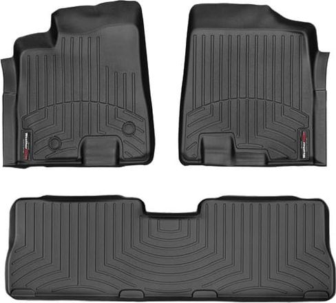 Коврики Weathertech Black для Buick Rendezvous (mkI) 2001-2007 (1-2 ряд)