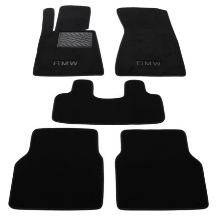 Двухслойные коврики Sotra Classic Black для BMW 7-series (E65) 2002-2008