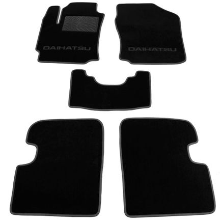 Двухслойные коврики Sotra Premium Black для Daihatsu Sirion (mkII) 2004-2010