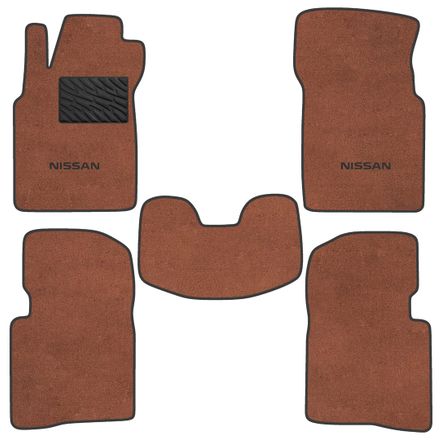 Двухслойные коврики Sotra Premium Terracot для Nissan Maxima (A34) 2004-2008