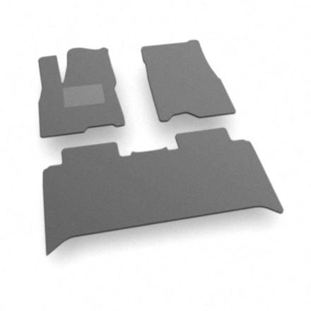 Двухслойные коврики Sotra Premium Grey для GAC Aion Y (mkI) 2021→
