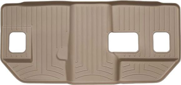 Коврики Weathertech Beige для Cadillac Escalade ESV (mkIII); Chevrolet Suburban (mkX); GMC Yukon XL (mkX) 2006-2010 (2 ряд - 3 места)(3 ряд)