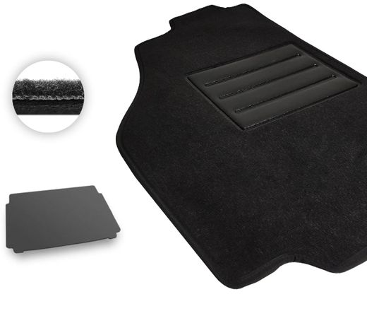 Текстильные коврики Pro-Eco Black для Opel Mokka (mkII)(нижний)(багажник) 2020→