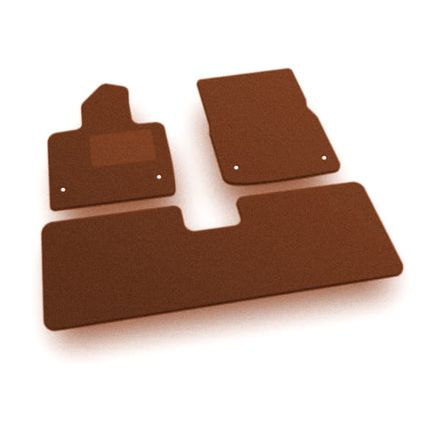 Двухслойные коврики Sotra Premium Terracot для Voyah Free (mkI) 2021→
