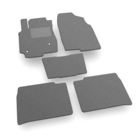 Двухслойные коврики Sotra Premium Grey для FAW Bestune X80 (mkI) 2013-2020