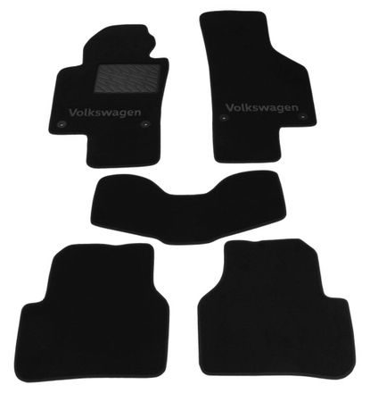 Двухслойные коврики Sotra Premium Graphite для Volkswagen Passat (B7) 2010-2014 / CC (A6-A7) 2008-2017