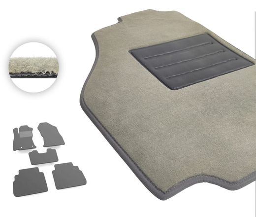 Текстильные коврики Pro-Eco Beige для Subaru Forester (mkV) 2018-2023