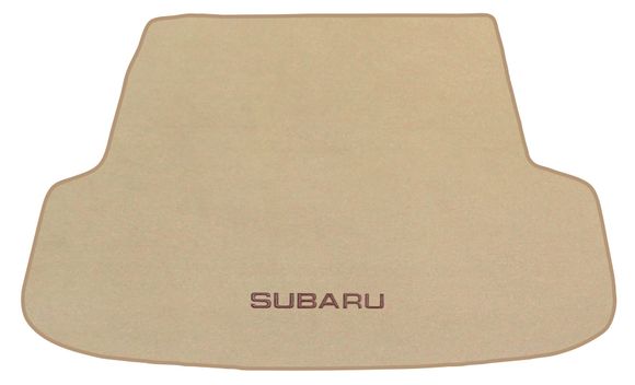 Двухслойные коврики Sotra Premium Beige для Subaru Legacy (mkIV)(универсал) / Outback (mkIII)(багажник) 2003-2009
