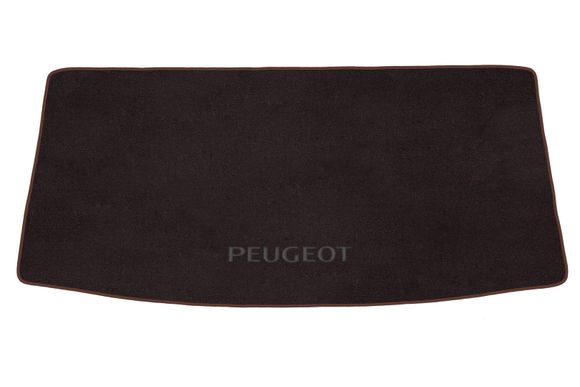 Двухслойные коврики Sotra Premium Chocolate для Peugeot 206 (mkI)(седан)(багажник) 1998-2012