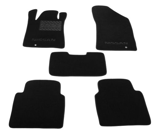 Двухслойные коврики Sotra Classic Black для Nissan Maxima (A35) 2008-2015