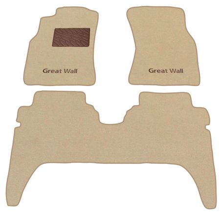 Двухслойные коврики Sotra Premium Beige для Great Wall Safe (mkI) 2006-2013