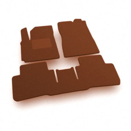 Двухслойные коврики Sotra Premium Terracot для Changan CS55 Plus (mkI) 2017-2024