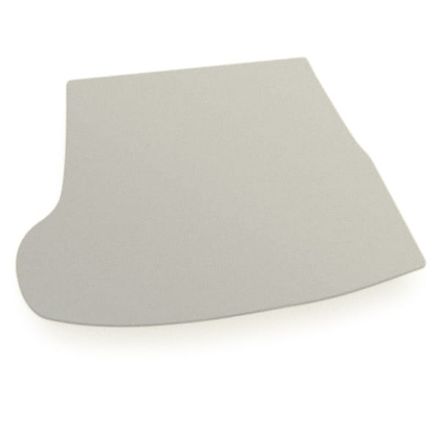 Двухслойные коврики Sotra Premium White для Genesis G70 (mkI)(седан)(сетка справа)(багажник) 2017→