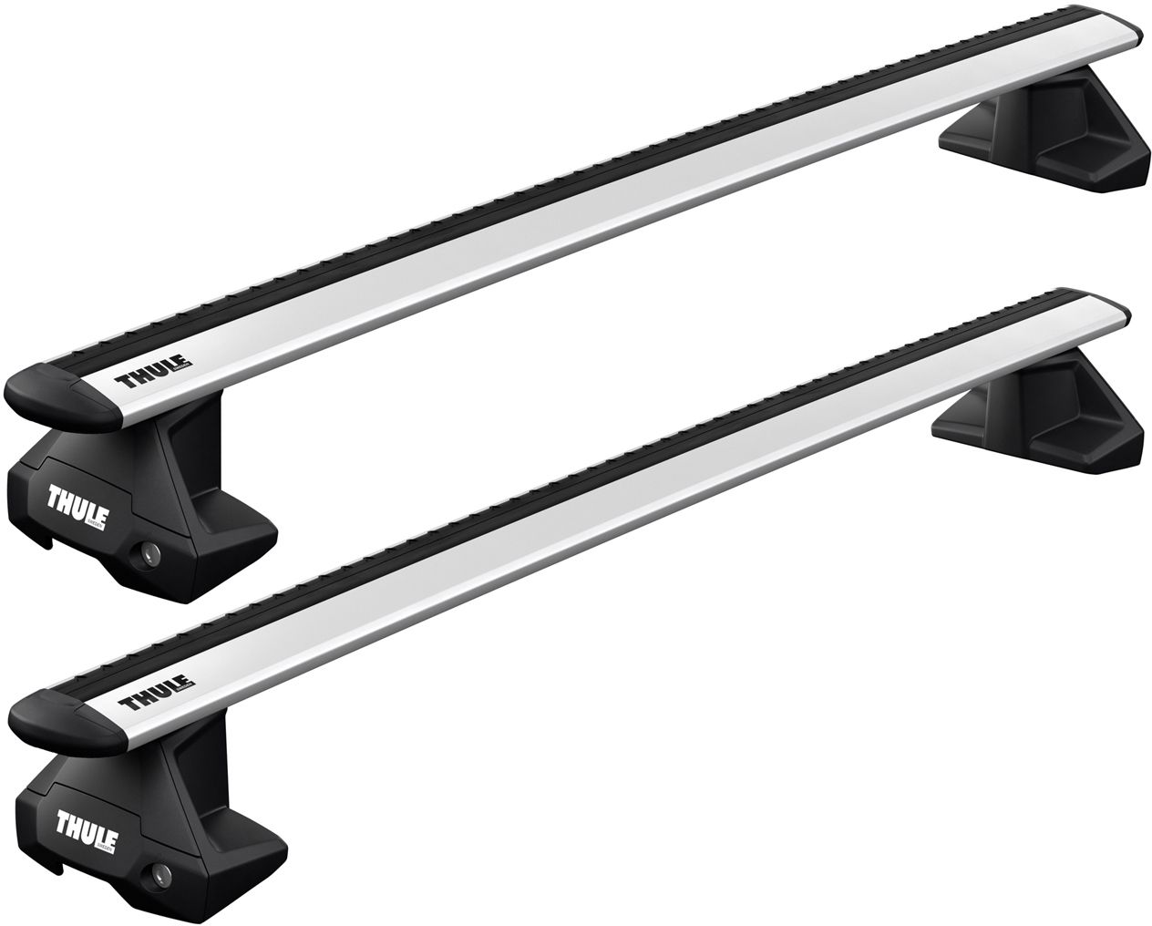 Багажник на гладкую крышу Thule Wingbar Evo для Chevrolet Silverado (mkIII); GMC Sierra (mkIII) 2014-2019 - Фото 3