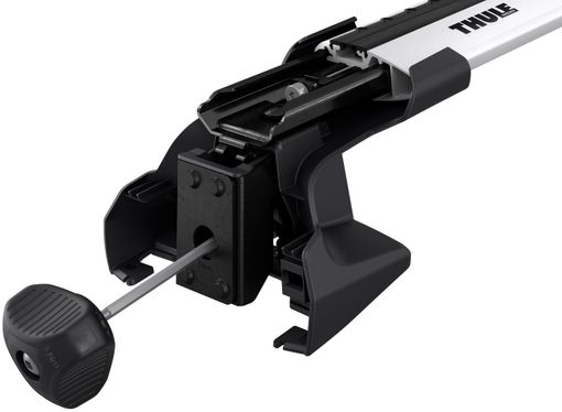 Багажник на гладкую крышу Thule Edge Wingbar Black для Chevrolet Colorado (mkII); GMC Canyon (mkII)(double cab) 2015→; Isuzu D-Max (mkII)(double cab) 2012→ - Фото 4