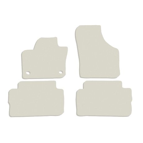 Двухслойные коврики Sotra Premium White для Seat Alhambra (mkII) 2010-2020 - Фото 1