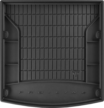 Резиновый коврик в багажник Frogum Pro-Line для Audi A4/S4/RS4 (mkIV)(B8) 2008-2015 (седан)(багажник)