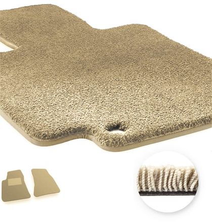 Двухслойные коврики Sotra Magnum Beige для Dodge Charger (B-Body)(mkI-mkIV) 1966-1978