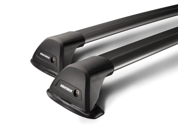 Багажник на водостоки Yakima Flush Black для Suzuki Jimny (mkIV) 2018→; Toyota Land Cruiser Prado (J90) 1996-2002