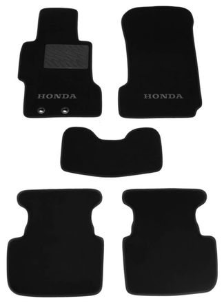 Двухслойные коврики Sotra Classic Black для Honda Accord (mkVII)(CL/CM) 2002-2008 (EU)