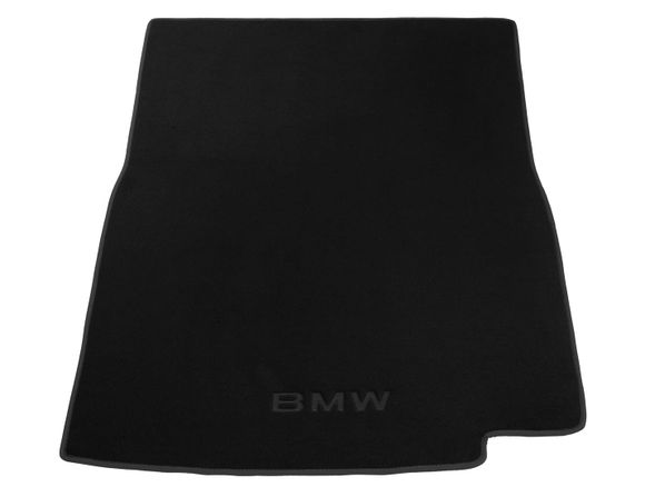 Двухслойные коврики Sotra Classic Black для BMW 7-series (F01; F02)(не гибрид)(багажник) 2008-2015