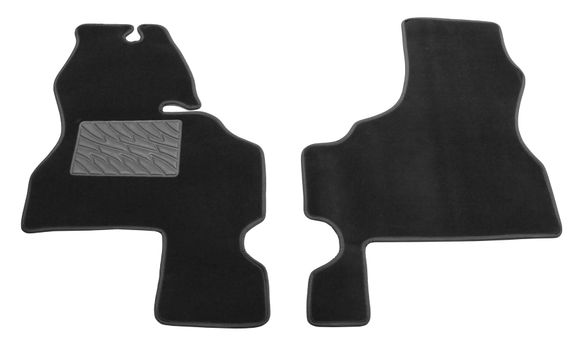 Двухслойные коврики Sotra Classic Black для Iveco Daily (mkII)(1 ряд) 1990-2000