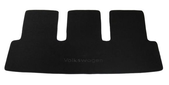 Двухслойные коврики Sotra Classic Black для Volkswagen Multivan (T5-T6)(SWB)(багажник) 2003-2024