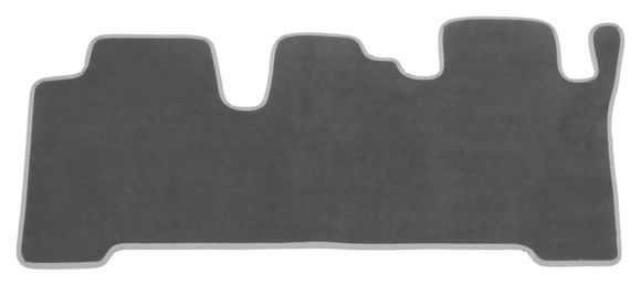 Двухслойные коврики Sotra Premium Grey для Hyundai Santa Fe (mkII)(3 ряд) 2005-2012