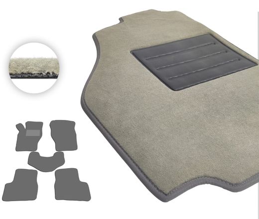 Текстильные коврики Pro-Eco Beige для Alfa Romeo 166 (mkI) 1998-2005