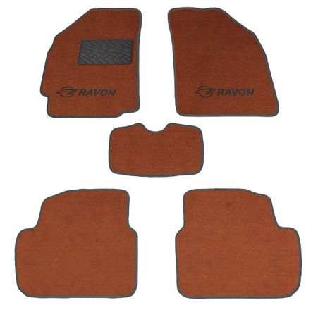 Двухслойные коврики Sotra Premium Terracot для Ravon R2 (mkI) 2016→