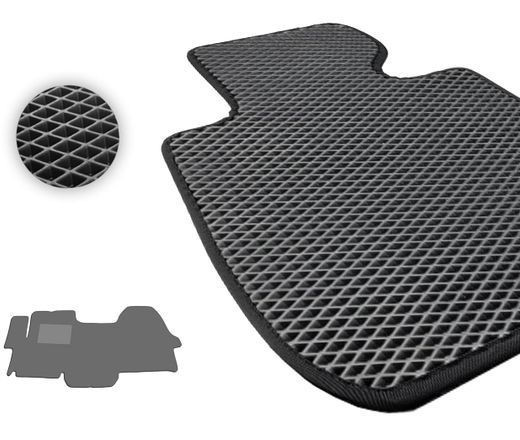 Eva коврики Pro-Eco Black для Fiat Ducato (mkIII)(1 ряд) 2006→