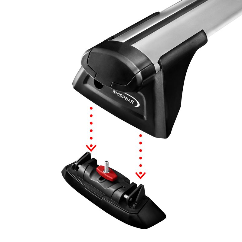 Монтажный комплект Whispbar K331 для Toyota Land Cruiser/Prado (J100; J120;J150;J200) 1998→; RAV4 (mkI;mkII) 1994-2005; Lexus LX (mkII) 1998-2002; Suzuki SX4 (хетчбэк)(mkI)2006-2013 - Фото 4