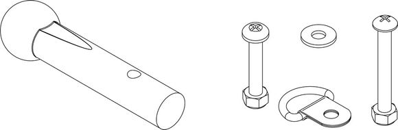 Ось с шариком 40105241 (Coaster XT)