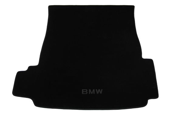 Двухслойные коврики Sotra Classic Black для BMW 5-series (E39)(седан)(багажник) 1996-2003