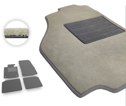 Текстильные коврики Pro-Eco Beige для Mini Countryman (mkI)(R60) 2010-2016